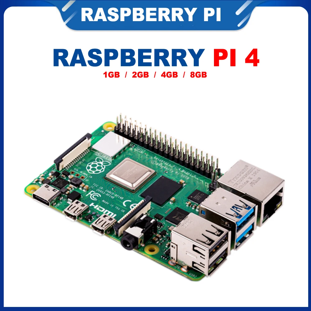 ITINIT R1 Najnovejše Raspberry Pi 4 Model B s 1/2/4/8GB RAM raspberry pi 4 BCM2711 Quad core Cortex-A72 ROKO v8 1,5 GHz Speeder