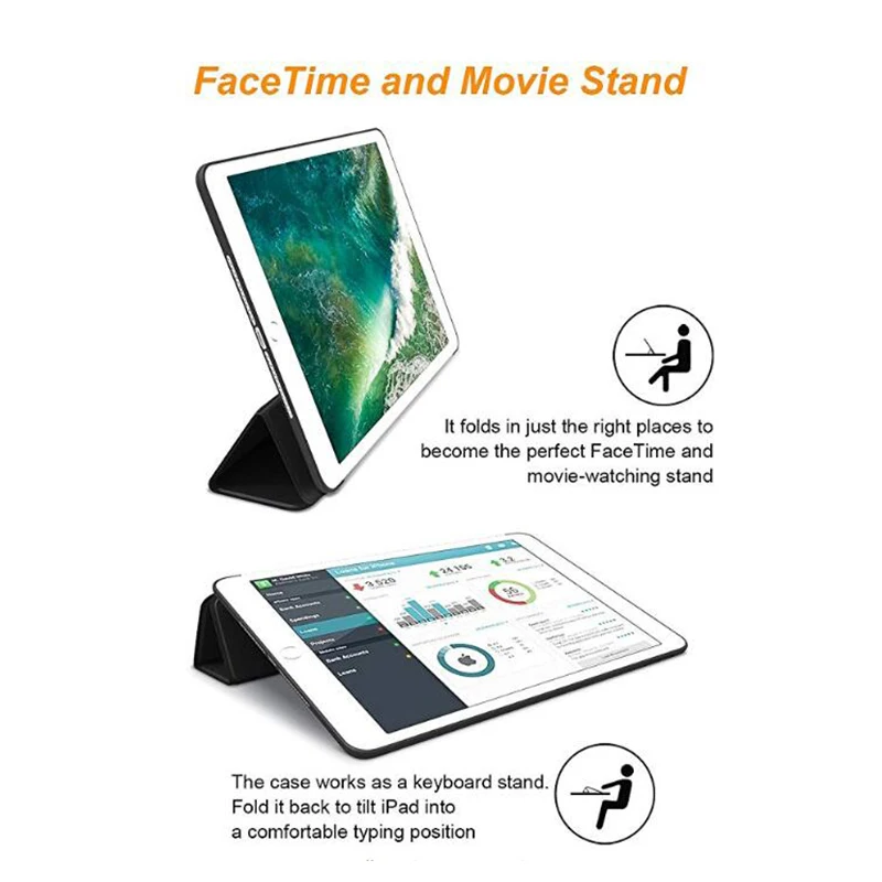 Krava Tiskanja za 10.2 iPad ipad 7. Generacije Primeru 2019 8. 6. Mini 5 Pokrov Pro Za 12,9 Primerih PC Funda Za ipad Zraka Primeru Pro 11 2020