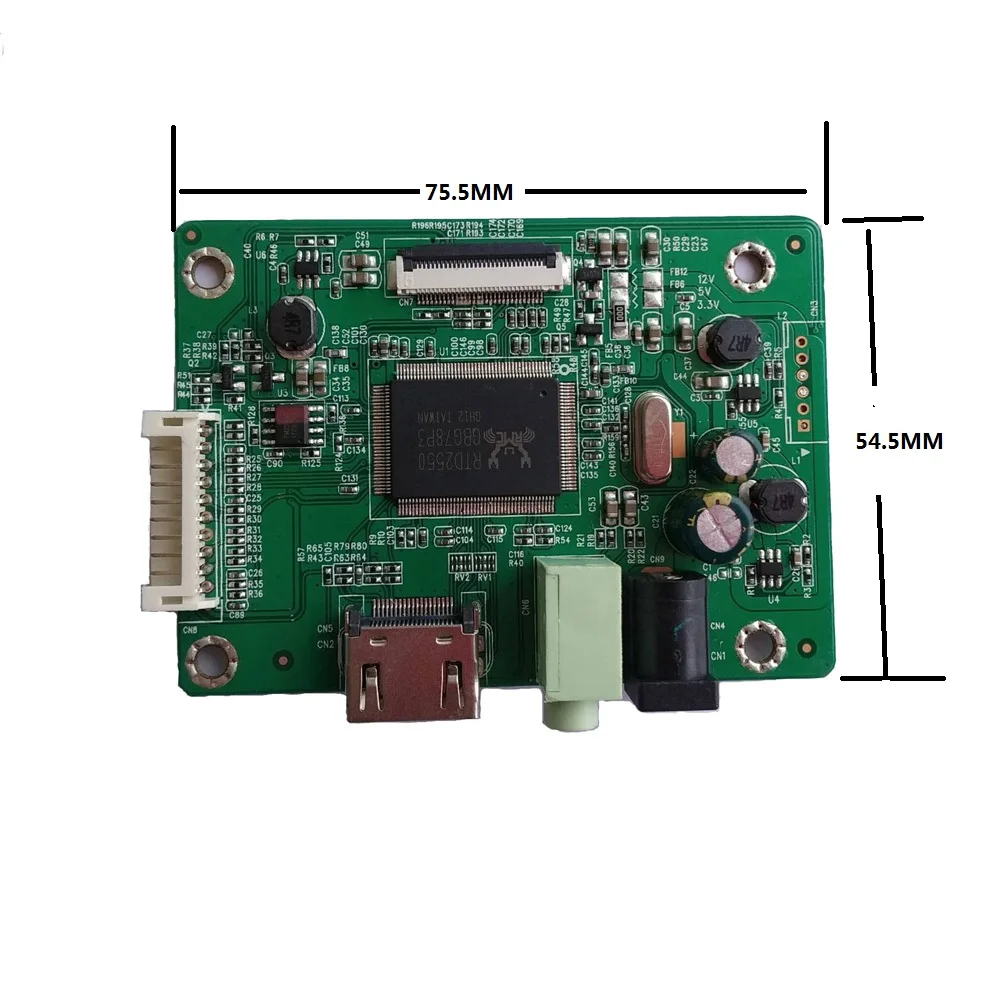 LCD, HDMI LED EDP mini gonilnik Krmilnika odbor komplet Za NT140WHM-N31/NT140WHM-N34 1366 X 768 plošča zaslon