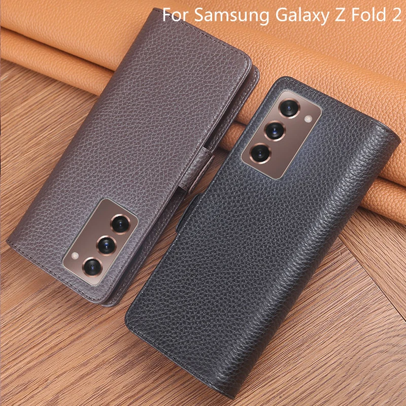 Luksuzni Pravega Usnja Flip Case Za Samsung Galaxy Ž Krat 2 Pokrovček Handmake Usnje Primerih Za Galaxy Ž Flip Primeru