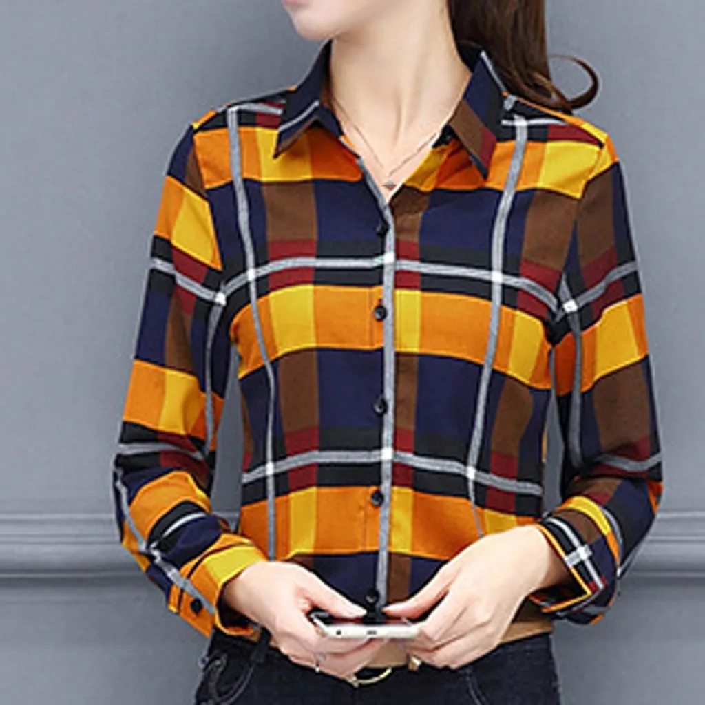 Moda Za Ženske Bluzo Poslovnih Majica Predalčni Tiskanje Dolg Rokav River Bluzo