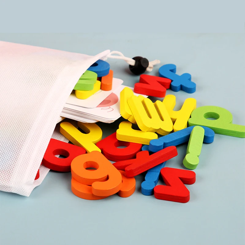 Montessori Igrače Za Otroke Angleščina Urok Besede Matematika Aritmetično Zgodnjega Učenja Izobraževalne Igrače Za Otroke Lesene Montessori Igre