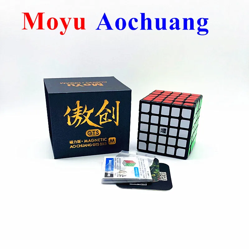 MoYu Aochuang GTSM kocka 5x5x5 Magnetni magic puzzle kocka 5 x 5 Čarobno 5x5x5 Hitrost Kocka
