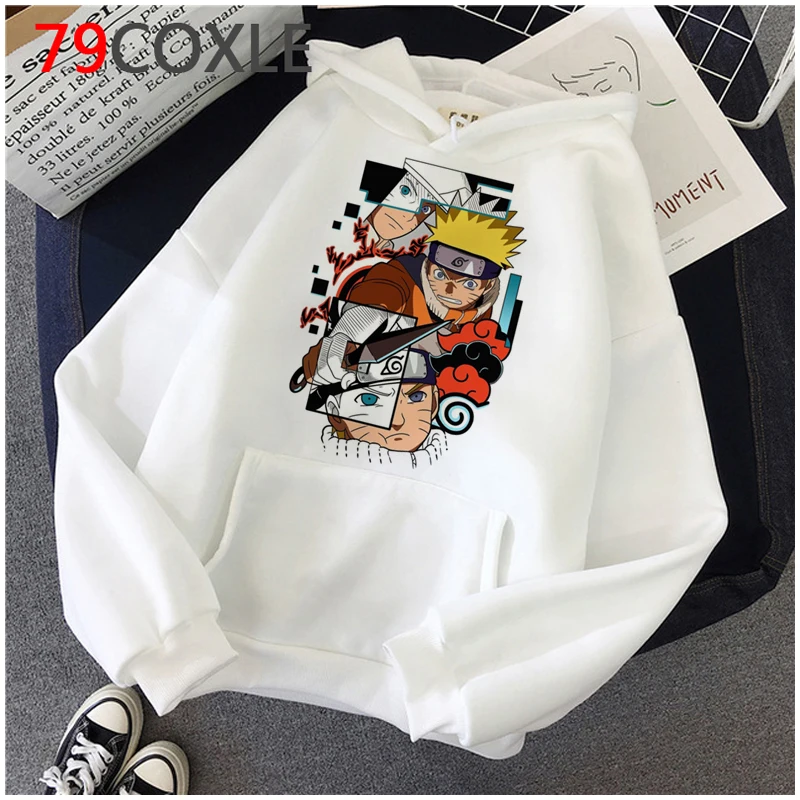 Naruto Akatsuki Itachi Sasuke hoodies ženski Ulzzang y2k estetske ženske oblačila puloverju hip hop