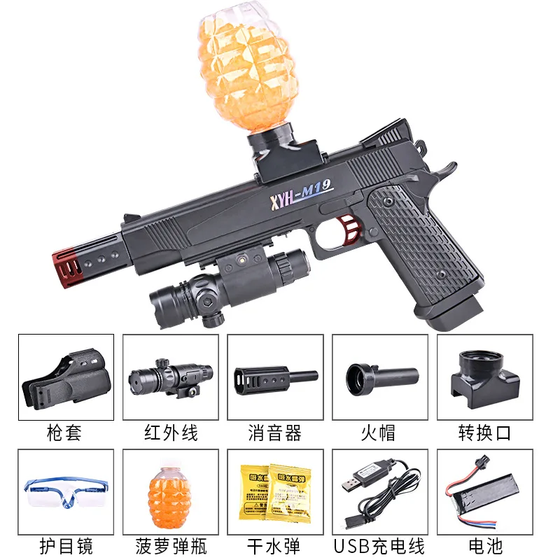 Novi Galaxy M1911 Praktično Električne Vode Igrača Odraslih Masato Cs Nasprotni Otrok Igračo Pištolo