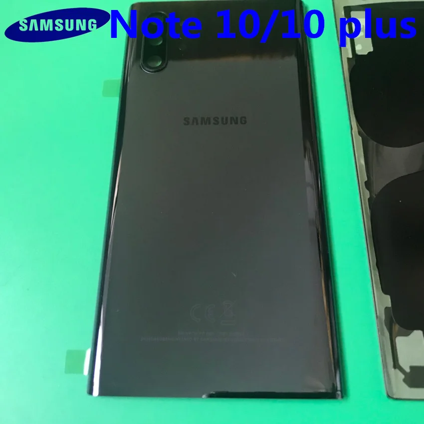 Novi Originalni Sprednji Zaslon Steklo Objektiv Samsung Galaxy NOTE 10+PLUS N970 N975 Zadnji Pokrovček Baterije Vrata Nazaj Stanovanj z Lepilom