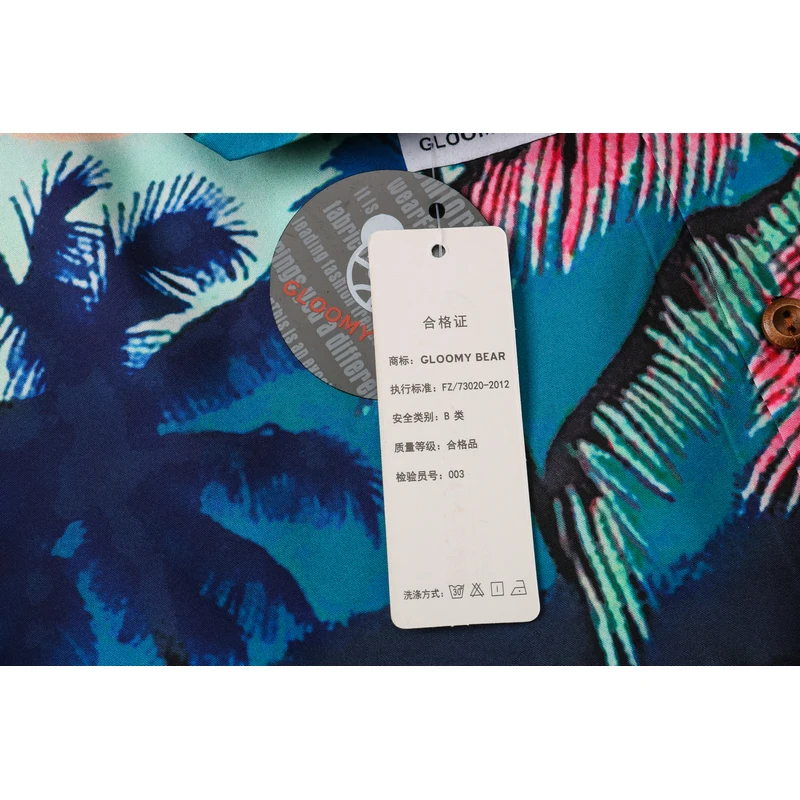 OSCN7 Priložnostne Tiskano Majico s Kratkimi rokavi Moški Ulica 2020 Havajih Plaži Oversize Ženske Modni Harujuku Srajce za Moške CSD37