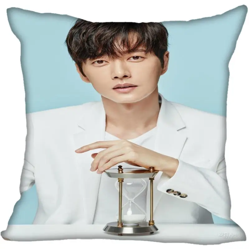 Po meri Kpop Park Hae Jin Natisnjeni Kvadratnih svile Pillowcases 40x40 45x45 50 x 50 60x60 dveh Straneh Saten Prevleke po Meri Logo