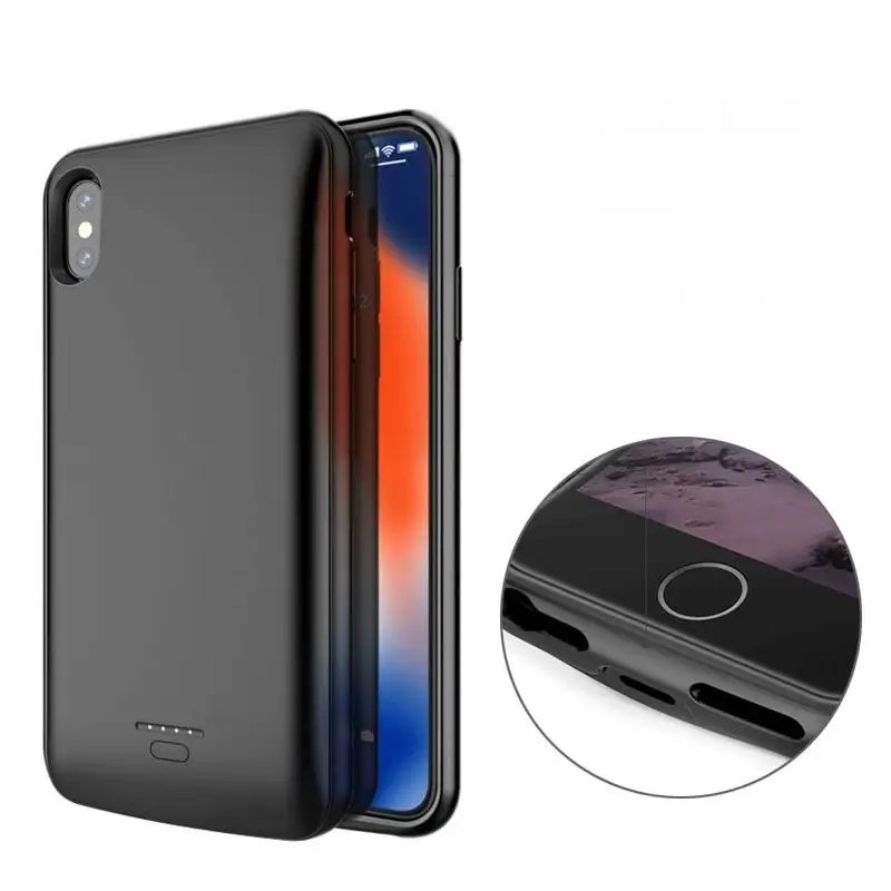 Polnilnik za baterijo velja Za iPhone SE 5SE 5 5S Moči Banke Polnjenje Powerbank Primeru Za iPhone 5 6 7 8 X XS Max XR Baterije, Ohišje+Audio