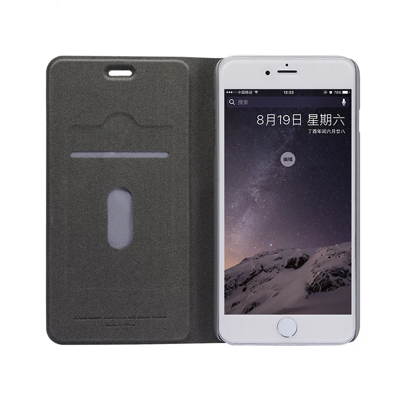 PU Usnje Ohišje za iPhone 6 6s 7 8 Luksuznih Retro Magnetni Telefon Primeru Imetnik Kartice Denarnice Kritje Za iPhone 6 6s 7 8 Plus