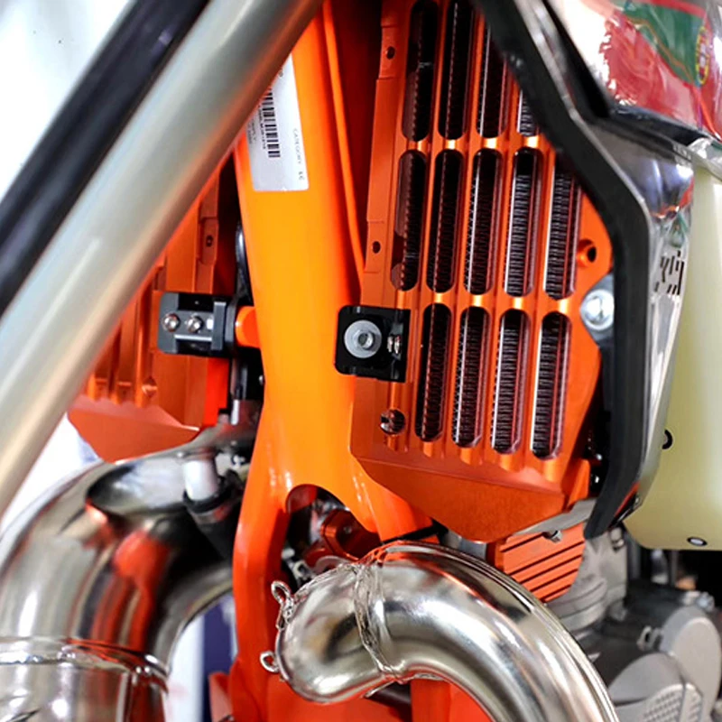 Radiator Stražar Žar Kritje Protector za KTM EXC SXF XCF SX XC EXCF 125 250 300 350 450 500 2017-2020 2019 2018 Black Orange
