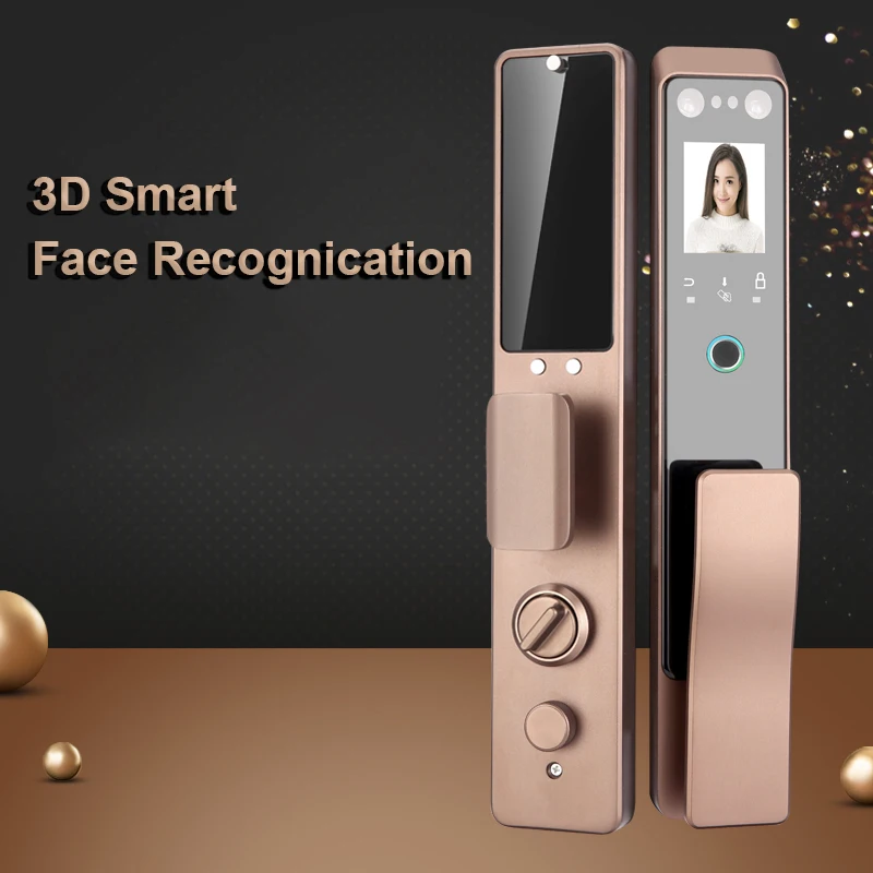Realhelp Inteligentni Zaklepanje Vrat za stanovanjske in Domačo uporabo 3D Ir Prepoznavanje obrazov Smart Smart Dlani, vene Obraz Zaklepanje