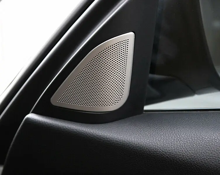 S/Jeklo vhodna Vrata Stereo Zvočnik chrome kritje trim Za BMW Serije 3 F30 2013-UP