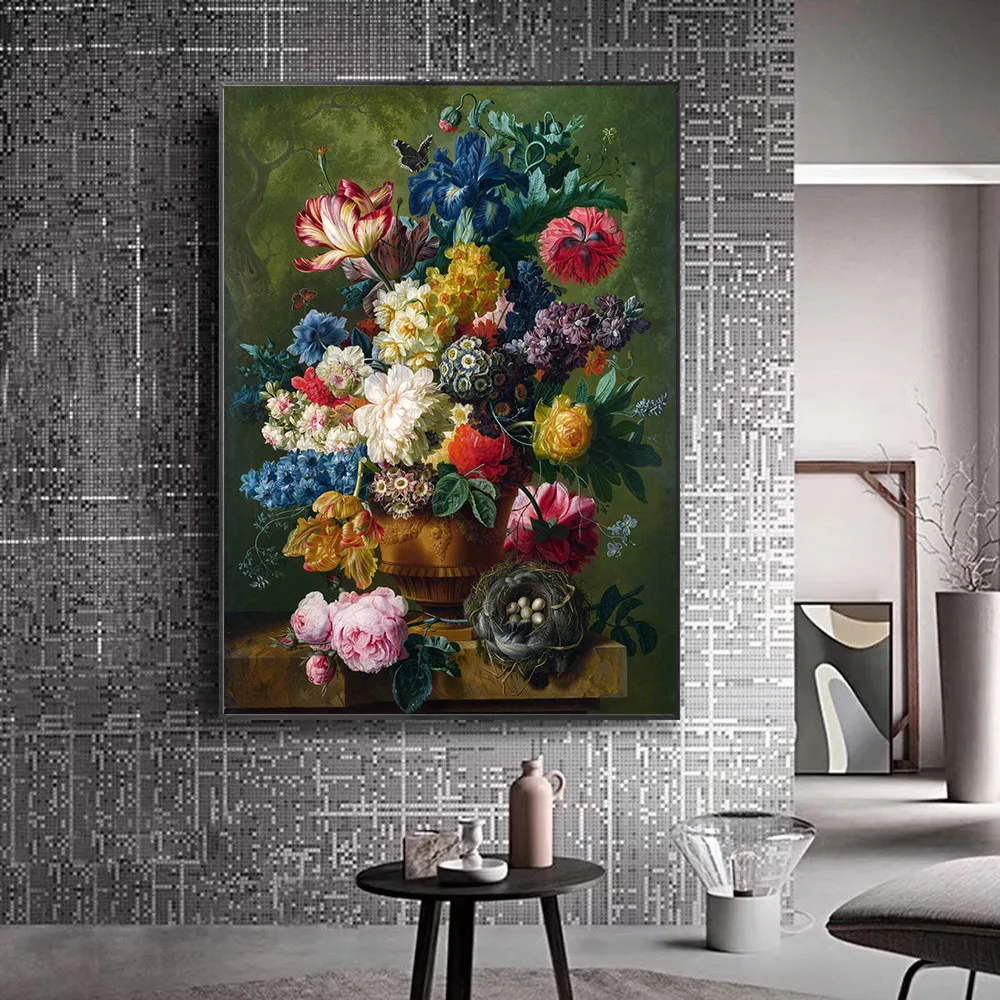 Slikarstvo cvetenja cvet plakatov doma dekoracijo platno slikarstvo dekoracija spalnica, dnevna soba platno slikarstvo