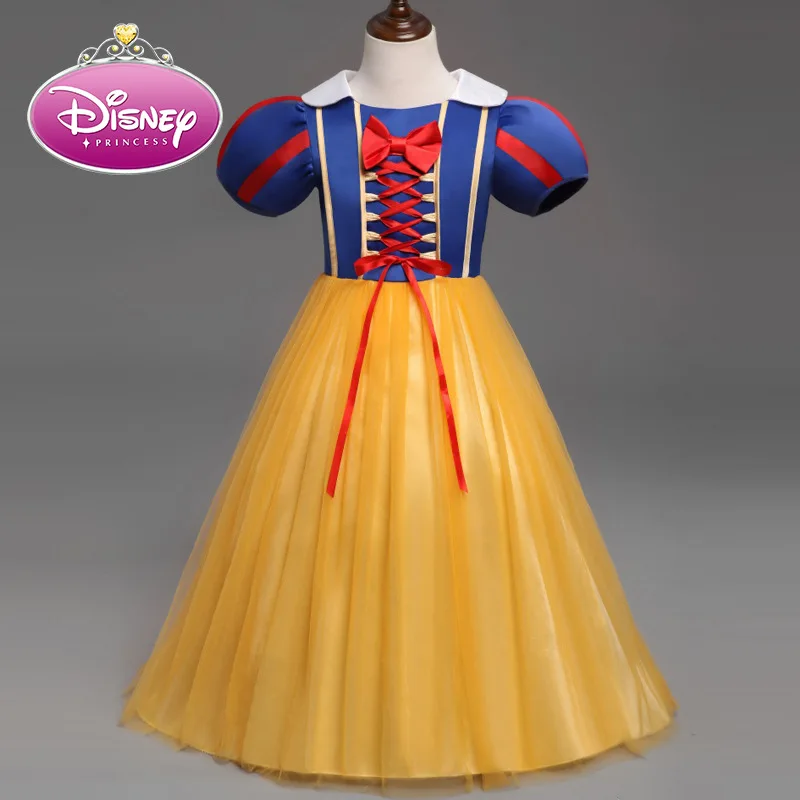 Sneguljčica Dekleta Disney Princesa Obleko Otroci Obleke za Dekleta Oblačenja Noša Stranka Elegantno Malčka Dojenčka Dekle Halloween Design