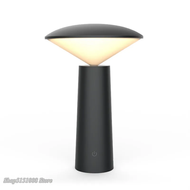 Sodobni LED namizne Svetilke, Zatemniti Spalnica Branje luči Notranji Dekor Desk Luči Prenosni USB Polnilne Postelji svetilko napeljave