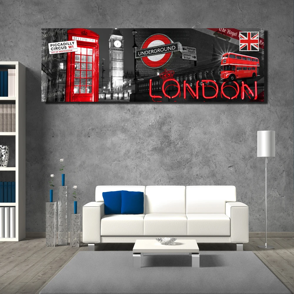 Sodobni London City Ogled Fotografij In Plakatov Za Dnevno Sobo Big Ben Doma Dekorativne Slike Brez Okvirja Krajine Platna Slike