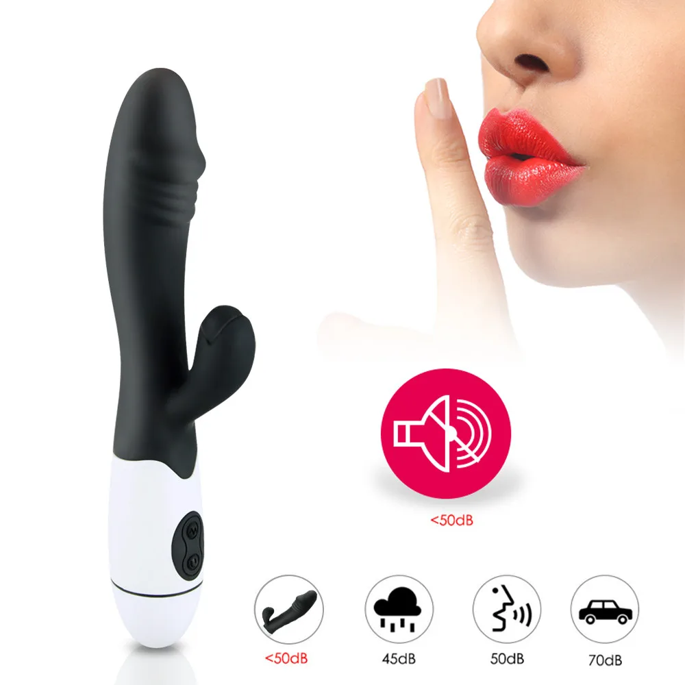 USB G-Spot Vibrator Sex Igrače za Žensko, Dildo, Vibrator Rabbit Vaginalne Klitorisa massager Realističen Penis Oralni Seks, Erotično Igrače