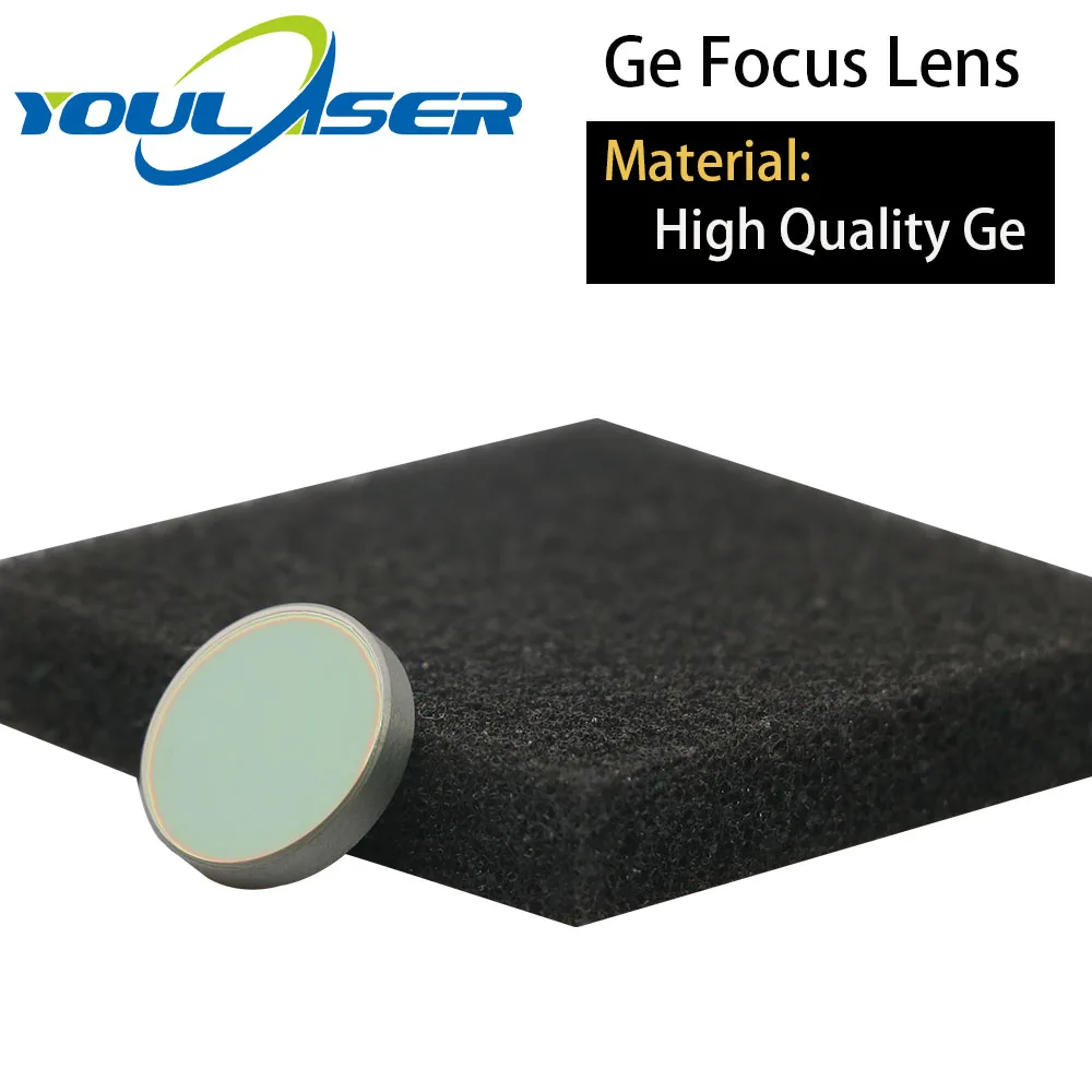 Visoka Kakovost Ge, ki se Osredotočajo Objektiv za CO2 Laser Graviranje Rezanje DIa. 12 mm Goriščno 50,8 mm 2