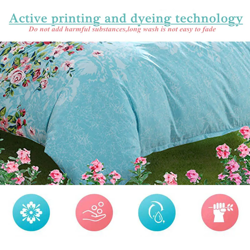 WOSTAR rjuhe kritje king size posteljnina nabor 3d digitalni tisk poteka lev luksuznih doma tekstil odrasli otroci posteljnina tolažnik set
