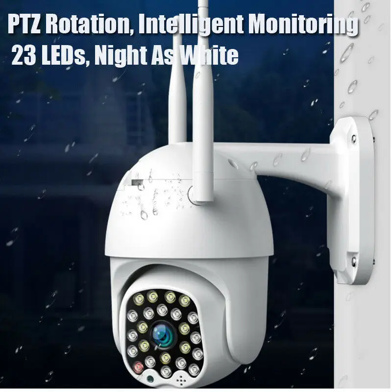 1080P PTZ IP Kamera, Wifi Prostem Speed Dome Brezžični Wifi Varnostne Kamere Pan Nagib 23 LED Luči Omrežja CCTV Nadzor IP Cam