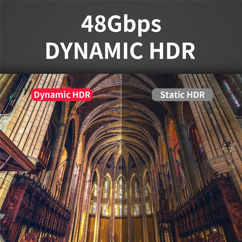 2020 Navceker 8K HDMI 2.1 Optični Kabel 4K@60Hz HDMI 2.1 48Gbps HDMI 2.1 Kabel 5M 10M UHD HDMI 2.1 8K Za Monitor