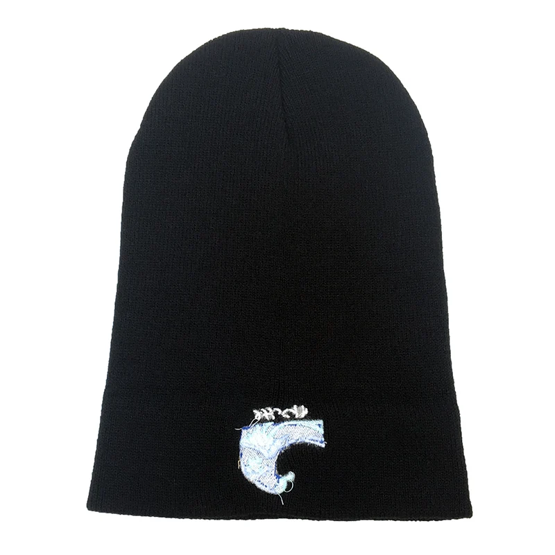 2020 Nov Modni Harajuku Black Nekaj Val Vezenje Beanies toplo pokrivalo moški ženske zimske Hip hop skp klobuki