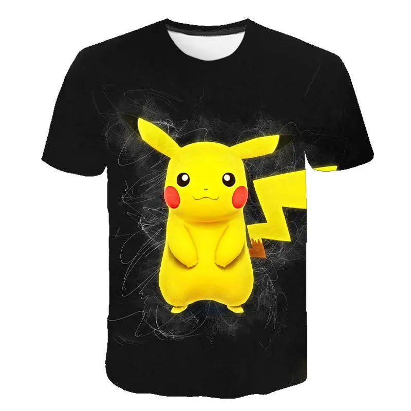 2020 novi Japonski anime Pokémon kostum novost slog 3D bluzo digitalni tisk zabavno T-shirt ulične Homme