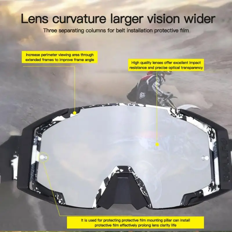 2020 Novo Jahanje Očala Off-road Windproof Očala Smučarska Očala sončna Očala z UV Zaščito