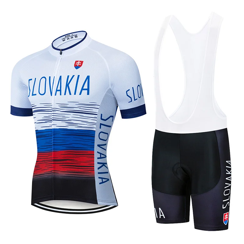 2021 Pro Team Slovaška Kolesarski Dres MTB Enotnih kolesarskih Oblačil za Moške Kratke 9D Nastavite Ropa Ciclismo Kolesarska Oblačila Maillot Culotte