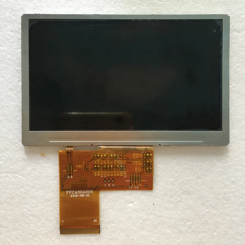 4,3-palčni 480 × 272 pika barvni TFT barvni LCD-modul za MP4, GPS, PSP, Avto.MCU, PIC, AVR, 40PIN brezplačna dostava