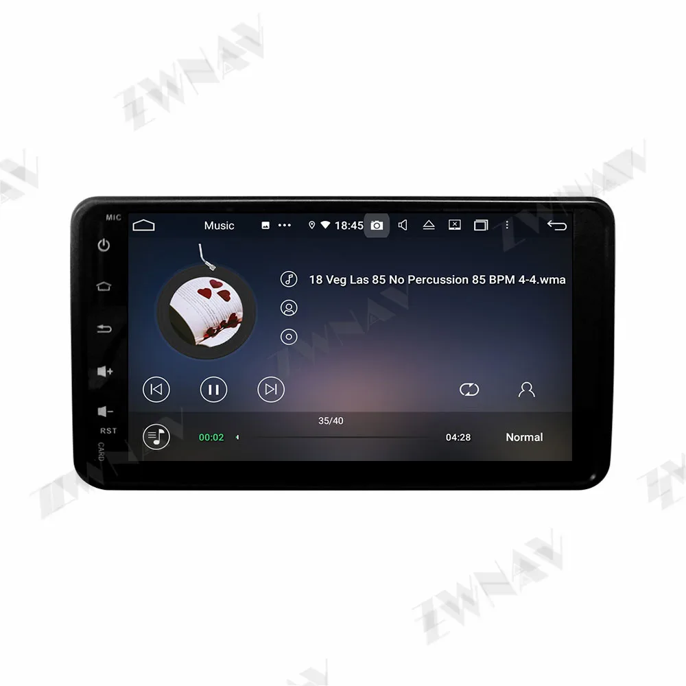 4G+128G Carplay 2 Din Za SUZUKI Jimny Široko Sierra 2005 2016 2017 2018 Android Multimedijski Predvajalnik Avdio Radio, GPS Navi Vodja Enote