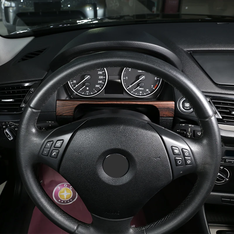 Avto Dodatki Notranjost nadzorno ploščo za Dekoracijo Okvir Pokrova Trim Za BMW X1 (E84 2013-Podoknu za Krmarjenje Varstvo Okvir 1 Kos
