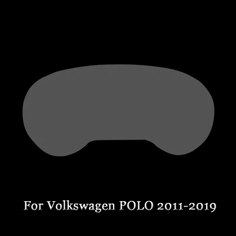 Avto Styling Avto armaturne plošče Barva Zaščitni Film Nalepke Svetlobe Oddaja Avtomobilov Pribor Za Volkswagen POLO 2011-2018
