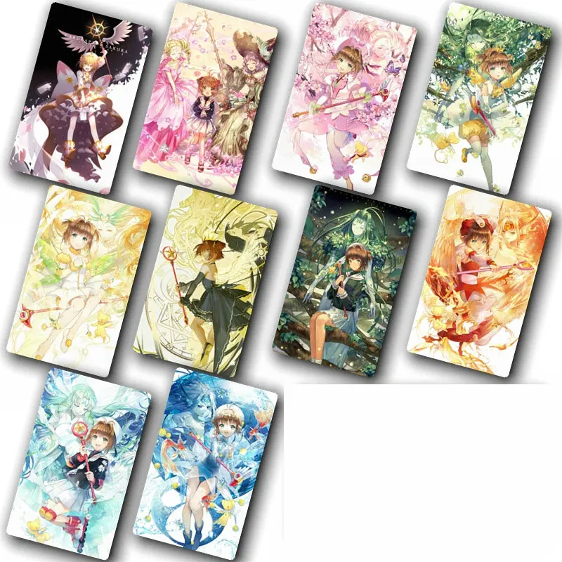 Card Captor Sakura Nalepke 100 kozarcev Različnih Slogu Anime Nalepke Avtobus ID Nepremočljiva Kartico Stikers Klasičnih Igrač