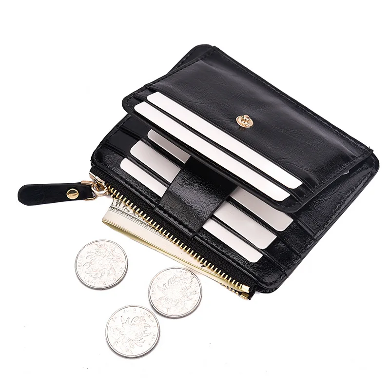 CARTELO Kartico kovanec torbici custom-made ameriški dolar oljen vosek usnje gumb zadrgo antimagnetic RFID ustvarjalne denarnice lahko dal ključe