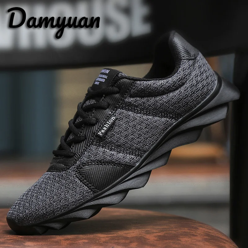 Damyuan 2020 Svetlobe Dihanje Čevlji za Moške Priložnostne, Športni Copati Moški Črne Očesa Superge Non-slip Tenis Masculino Adulto