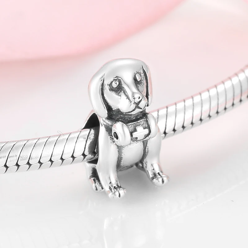 Fit JIUHAO Čar Zapestnico kroglice za fine nakit, izdelava živalski svet 925 Sterling Srebro čare noge Diy ženske Dodatki