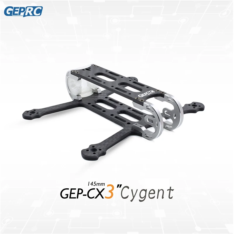 Geprc Cygnet CX2 CX3 2 Palca 115mm / 3 145mm 3 mm Roko Ogljikovih Vlaken & 7075 CNC Frame Kit za RC Brnenje FPV Dirke
