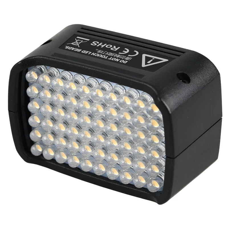 Godox Izvirni OGLAS-L Prostem LED Luči Glavo 60pcs Led Lučka za ro s koncesijo, 95+ 5600K za Godox AD200 Prenosni Zunanji Žep Flash