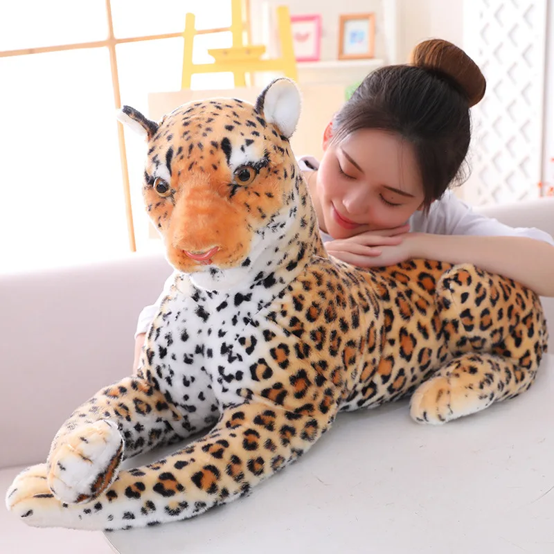 Ins neto rdeče simulacije leopard lutka plišastih igrač leopard black panther lutka blazino overwatch šiv jack skellington baby doll