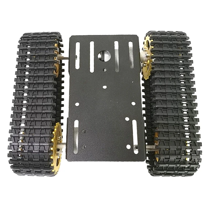 Kovinski Plošči 135X75X35mm za Arduino Smart Robot Tank Avtomobila, Podvozje Del