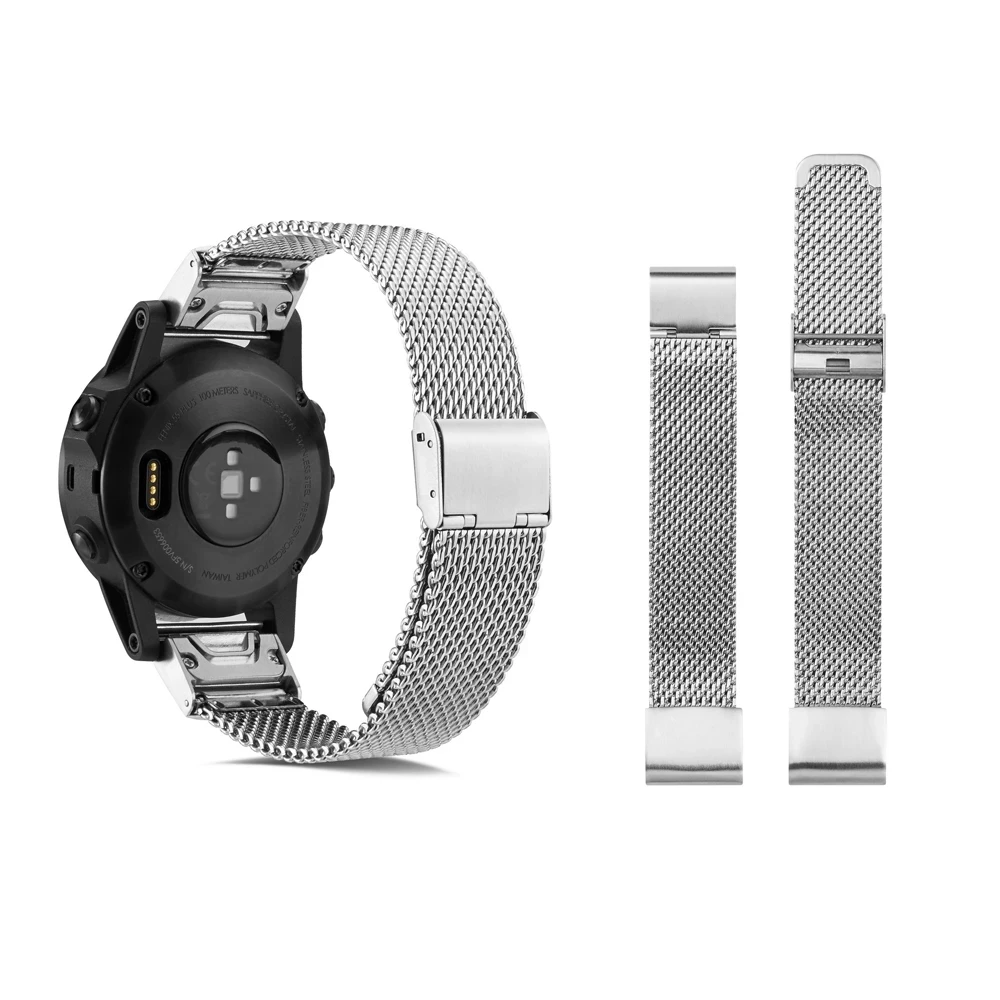 KTAB Milanese Zanke Traku Za Garmin Fenix 5 Watch Band Smart Pribor Za Garmin Fenix 5X Fenix 3 HR Fenix 5 Plus Pametno Gledati