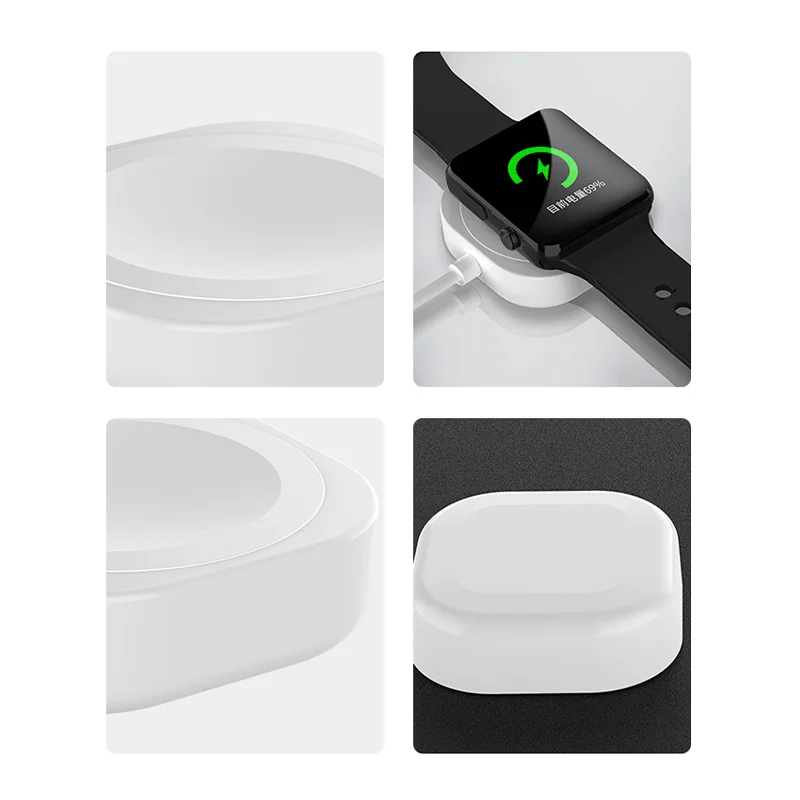 Kvadratni Magnetni Majhne Polnilec za Apple Watch 6 5 4 3 2 Smart Indukcijske Watch Polnjenje USB Prenosni Polnilec Smart Dodatki