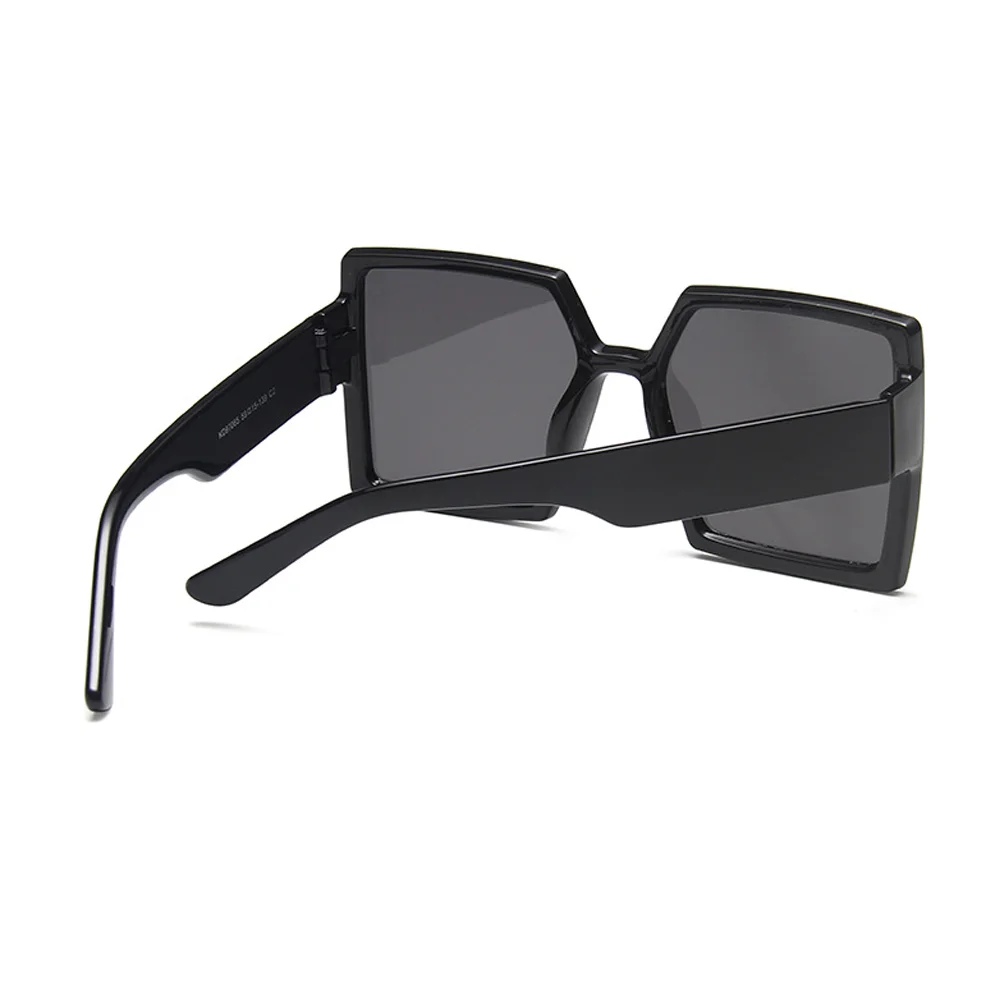 LongKeeper Prevelik Odtenki Ženska sončna Očala Modni Črni Kvadrat Očala Velik Okvir sončna Očala Vintage Retro oculos feminino