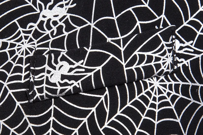 Mens Spider Web Porjavelost Telovnik Beloprsi Singl Proti-Vrat Poročno Obleko Majice Moške Gotike Aristokrat Steampunk Viktorijanski Gilet Homme