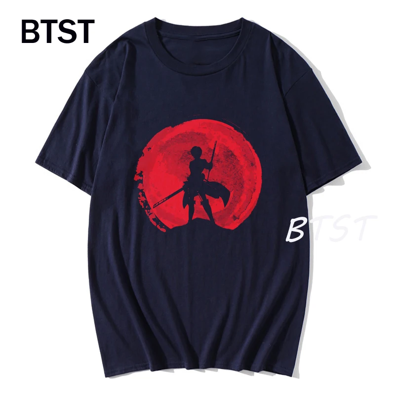 Mikasa Bojevnik Napad Na Titan smešno anime zasnovo ee Homme Japonski karikatura Slog Tshirt Plus Velikost Bombaž Mehko Vrhovi T-Shirt Moški