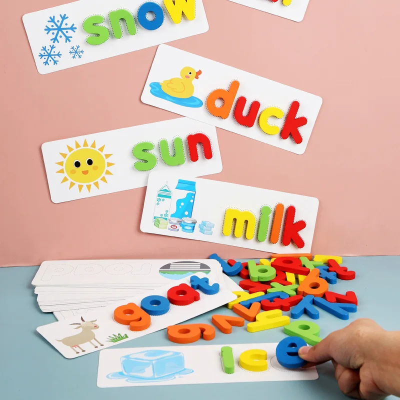 Montessori Igrače Za Otroke Angleščina Urok Besede Matematika Aritmetično Zgodnjega Učenja Izobraževalne Igrače Za Otroke Lesene Montessori Igre