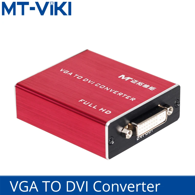 MT-VIKI VGA DVI Pretvornik Polje Računalnik Gostiteljice VGA Signal vhod za projektor zaslon DVI HD izhod 1920*1080P MT-VD01