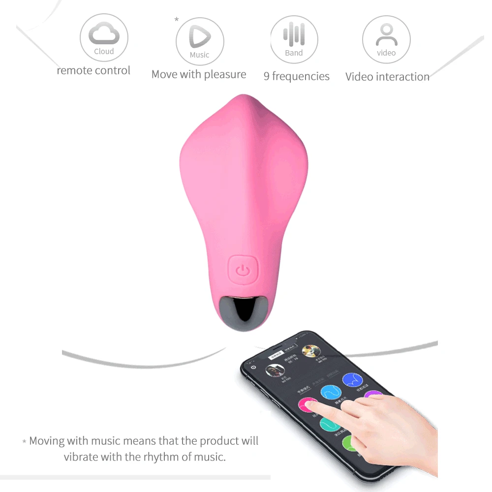 Nosljivi Metulj Vibrator Z Bluetooth APLIKACIJO Remote Control Nevidno Hlačke Vibrator Za Ženske Klitoris Stimulator Seks Igrače